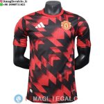 Maglia Manchester United Speciale Giocatori 2025/2026 Rosso Nero