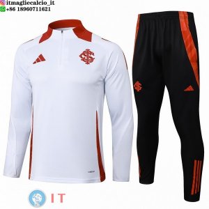 Felpa Da Allenamento Set Completo Internacional 25-26 Bianco Nero