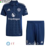 Maglia Set Completo Uomo Manchester United Seconda 2024/2025 Maglia Set Completo Uomo Manchester United Seconda 2024/2025