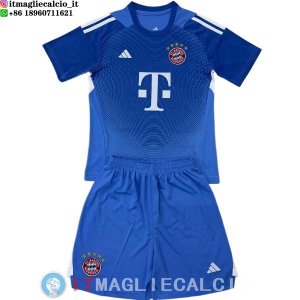 Maglia Portiere Set Completo Uomo Bayern Monaco 2025/2026 Blu