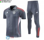 POLO Maglia Set Completo Bayern Monaco 2026/2027 Grigio Rosso Bianco