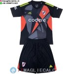 Maglia Set Completo Uomo River Plate Portiere 2024/2025 Nero Maglia Set Completo Uomo River Plate Portiere 2024/2025 Nero