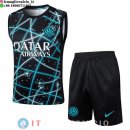 Senza Maniche Set Completo Maglia Inter Milan 2025/2026 Verde I Nero