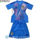 Maglia Bambino Leeds United Portiere 2024/2025 Blu