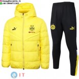 Giacca in Cotone Set Completo Borussia Dortmund 23-24 Giallo Nero