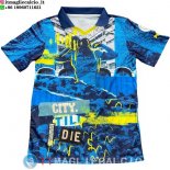 Thailandia Maglia Manchester City Speciale 2025/2026 Blu Giallo