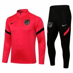 Giacca Set Completo Atletico Madrid 21-22 Rosso Nero