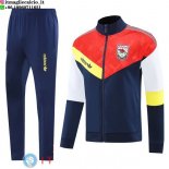 Giacca Set Completo Lunga Zip Arsenal 25-26 Rosso Blu Giallo Giacca Set Completo Lunga Zip Arsenal 25-26 Rosso Blu Giallo