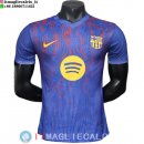 Thailandia Maglia Barcellona Speciale Giocatori 2025/2026 Blu Rosso Giallo