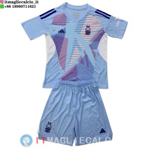 Maglia Bambino Nottingham Forest Portiere 2024/2025 Blu