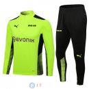 Giacca Set Completo Borussia Dortmund 21-22 I Verde Nero