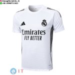Formazione Maglia Real Madrid 2025/2026 Bianco Nero Formazione Maglia Real Madrid 2025/2026 Bianco Nero