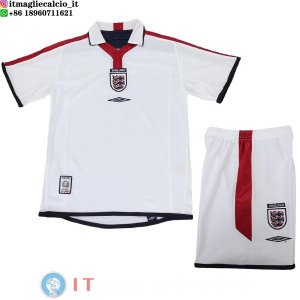 Maglia Bambino Inghilterra Prima Retro 2004