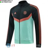 Giacca Lunga Zip Bayern Monaco 25-26 Grigio Verde