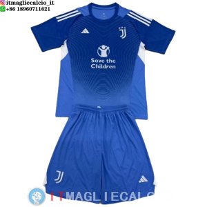 Maglia Portiere Set Completo Uomo Juventus 2025/2026 Blu
