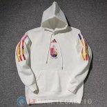 Felpe Con Cappuccio Belgio 2022 Bianco