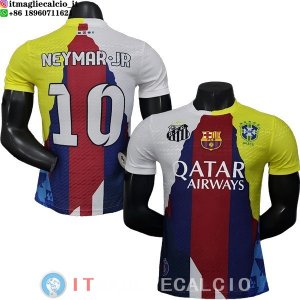 Thailandia Maglia Barcellona Speciale Giocatori 2025/2026 Bianco I Rosso Giallo