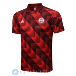 POLO Maglia Bayern Monaco 2022/2023 Rosso