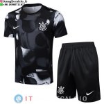 Formazione Set Completo Maglia Corinthians Paulista 2025/2026 Nero Grigio Formazione Set Completo Maglia Corinthians Paulista 2025/2026 Nero Grigio