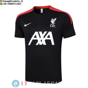 Formazione Maglia Liverpool 2024/2025 Nero Bianco
