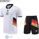 Formazione Set Completo Maglia Germania 2023 Bianco Nero