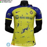 Thailandia Maglia Giocatori Al-Nassr Speciale 2023/2024 Giallo Blu