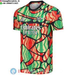 Thailandia Maglia Arsenal Pre-partita 2024/2025 Arancione