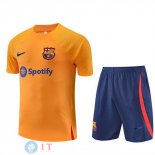 Formazione Set Completo Barcellona 2022/2023 Arancione Blu