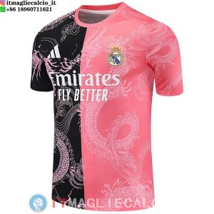 Formazione Maglia Real Madrid 2025/2026 Nero Rosa
