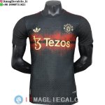 Maglia Manchester United Speciale Giocatori 2025/2026 Nero I Rosso