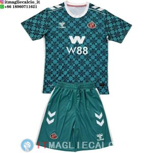 Maglia Portiere Set Completo Uomo Sunderland 2025/2026 Verde