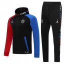 Giacca Set Completo Paris Saint Germain 19-20 Nero Blu Rosso