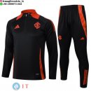 Felpa Da Allenamento Set Completo Internacional 25-26 Nero