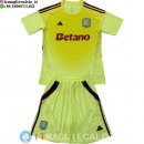 Maglia Set Completo Uomo Aston Villa Portiere 2025/2026 Giallo