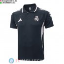 POLO Maglia Real Madrid 2025/2026 Grigio Navy Rosa