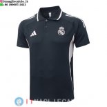 POLO Maglia Real Madrid 2025/2026 Grigio Navy Rosa