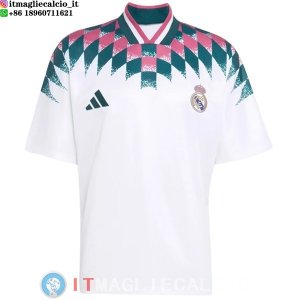 Thailandia Maglia Real Madrid Speciale 2026/2027 Bianco Verde Rosa