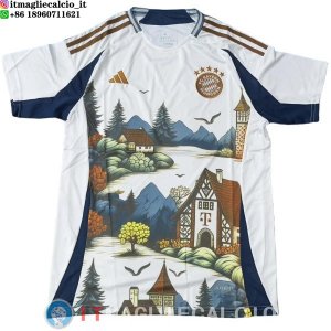 Thailandia Maglia Bayern Monaco Speciale 2025/2026 Bianco Blu