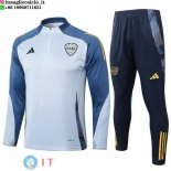 Felpa Da Allenamento Set Completo Boca Juniors 24-25 Grigio