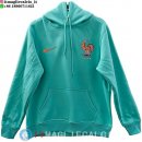 Felpa con Cappuccio Francia 2026 Verde