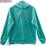 Felpa con Cappuccio Francia 2026 Verde