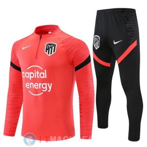 Giacca Set Completo Atletico Madrid 21-22 Arancione