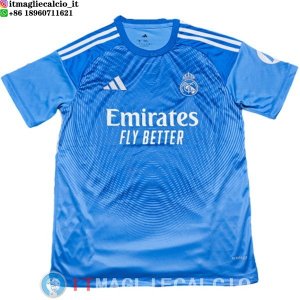 Thailandia Maglia Real Madrid Portiere 2025/2026 Blu