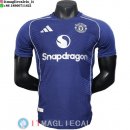 Maglia Manchester United Speciale Giocatori 2025/2026 Blu