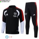 Giacca Full Zip e Pantaloni Allenamento Argentina 26-27 Nero Rosso Bianco