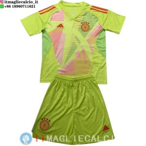 Maglia Bambino Germania Portiere 2024 Giallo