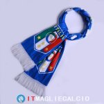 Sciarpa Calcio Italia Knit Blu Bianco Sciarpa Calcio Italia Knit Blu Bianco