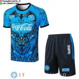 Formazione Maglia Set Completo Napoli 2025/2026 Blu Formazione Maglia Set Completo Napoli 2025/2026 Blu