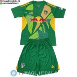 Maglia Portiere Set Completo Uomo Leeds United 2024/2025 Verde