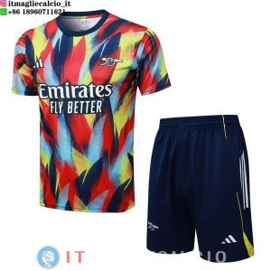 Formazione Set Completo Maglia Arsenal 2025/2026 Giallo Blu Navy